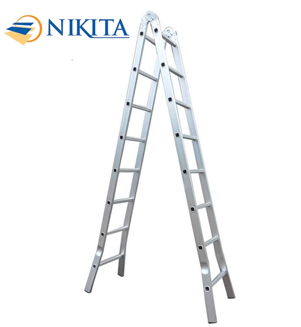 Thang nhôm chữ A khóa tự động Nikita Nika 30 - 3m